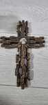 Cruce vintage din bronz
