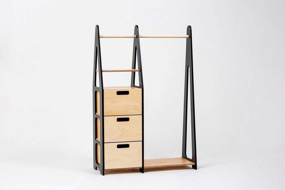 Детски шкаф-закачалка за дрехи – организация и стил