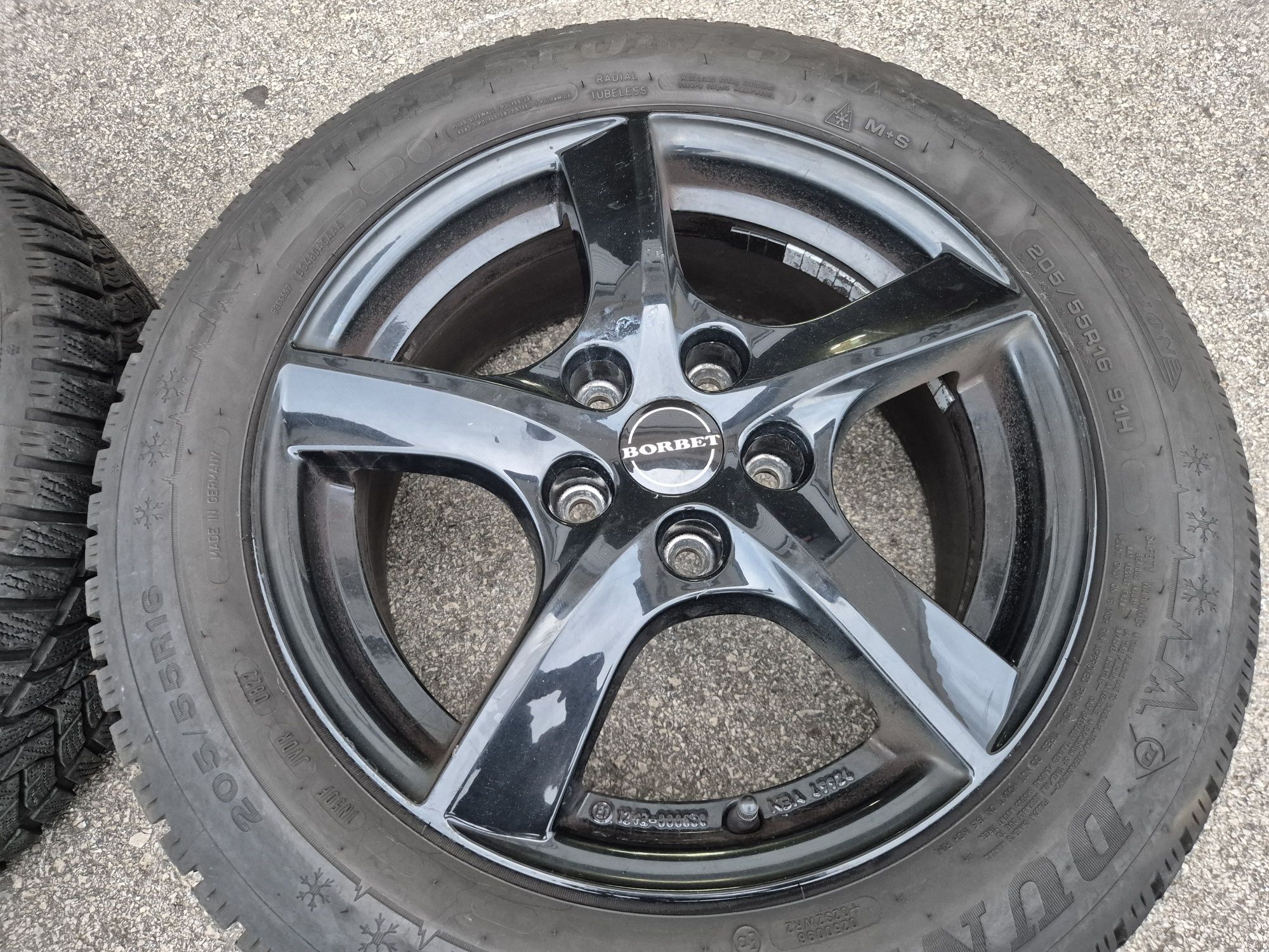 5х112/16 с гуми VW Audi Skoda Seat 5x112/16 Ауди Фолксваген Шкода Сеат