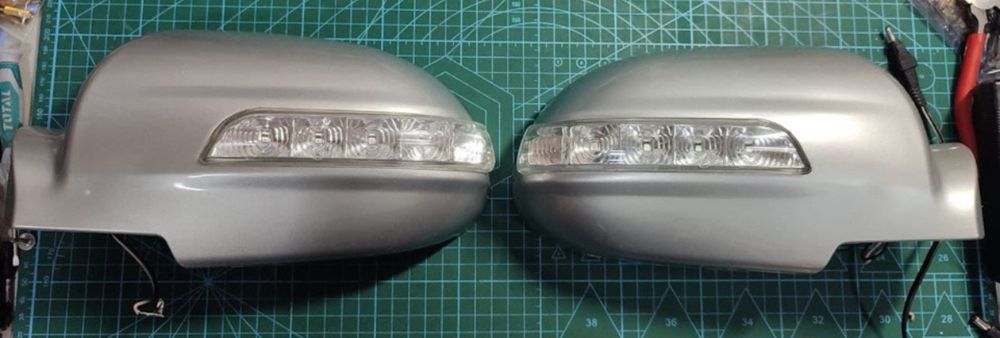 Крышки с поворотниками на Lacetti , цвет GAN