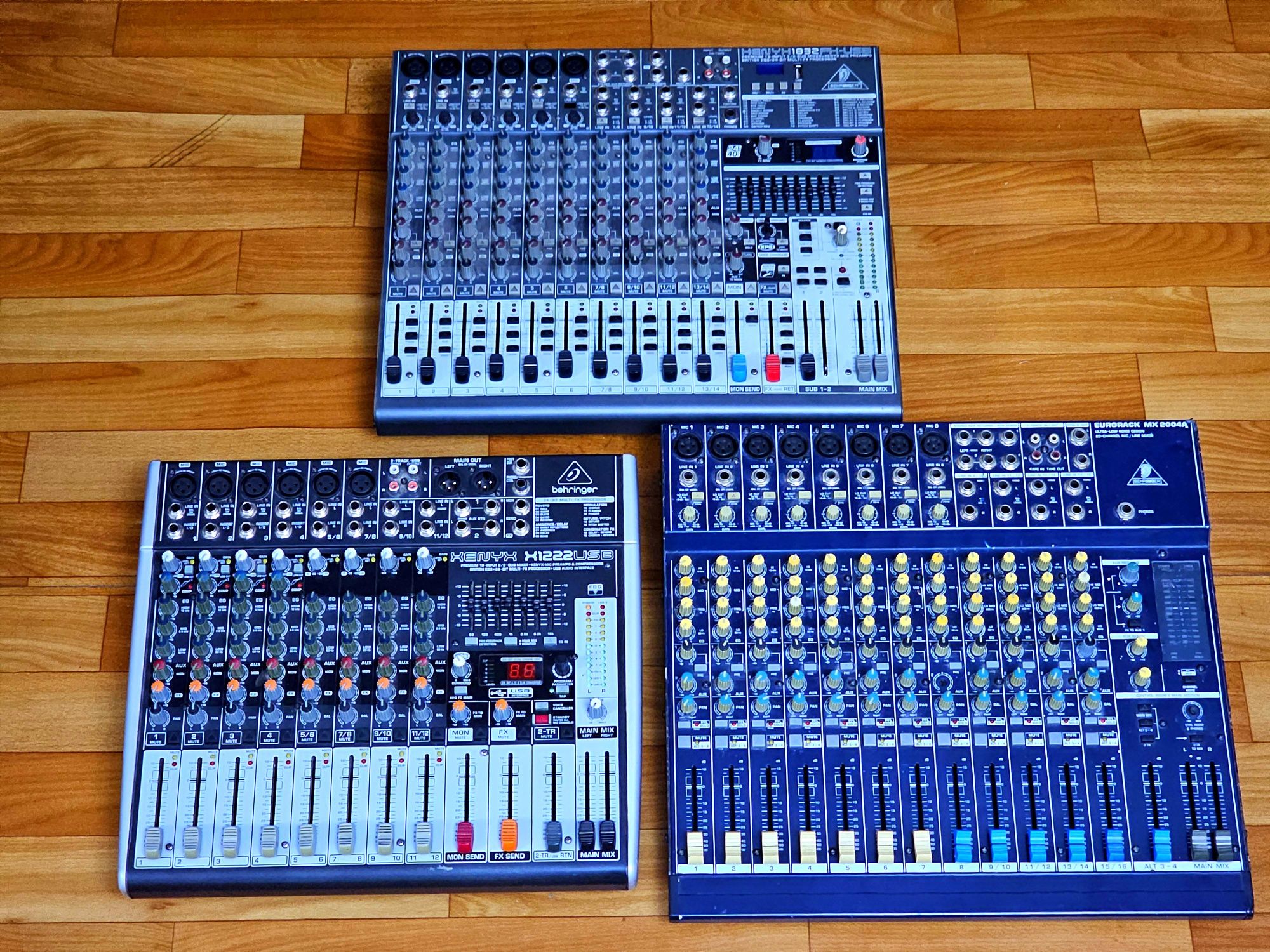 Нерабочие микшерные пульты BEHRINGER