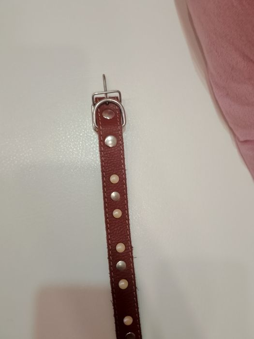 Продам чисто кожаный ошейник
