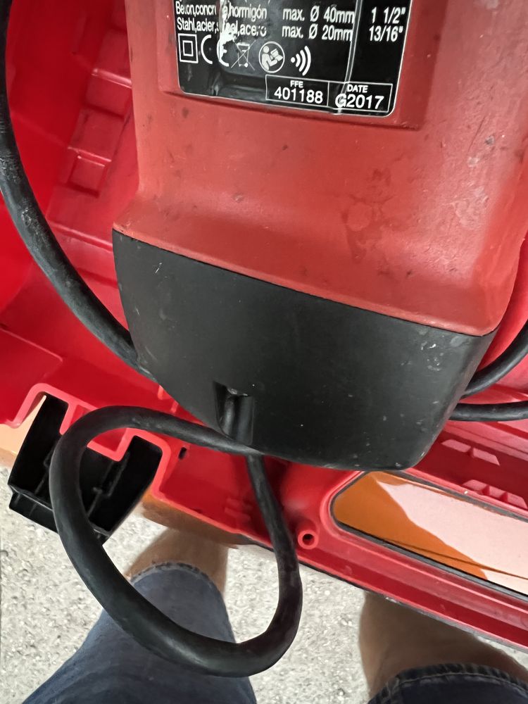 Hilti te 60 atc rotopercutor sds max gauri instalatie aer termice