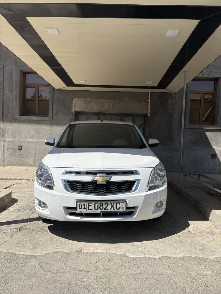 Cobalt 2025 yil, oq rang, 8500 km. yurgan, kraska yoza