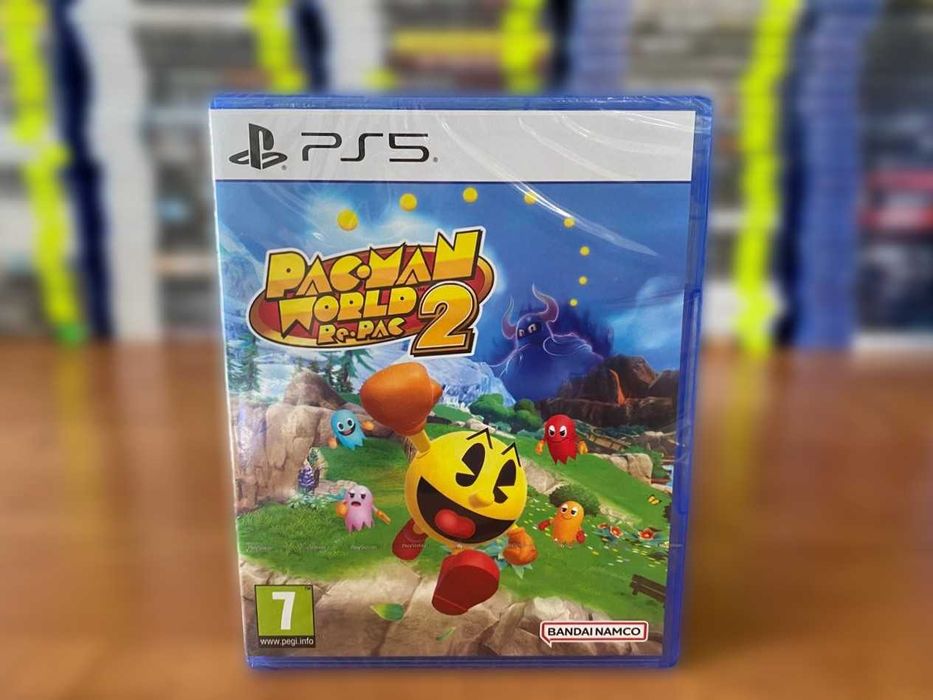 Новый Pac-Man World 2 Re-PAC PS5 Большой Выбор Игр