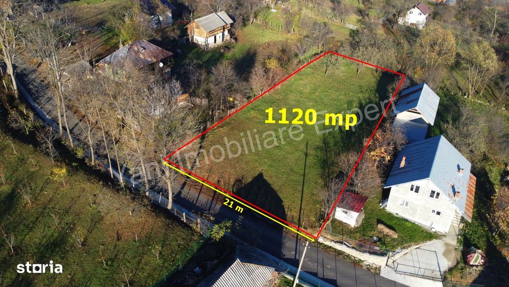 Teren de vânzare în comuna Arefu, județ Argeș.