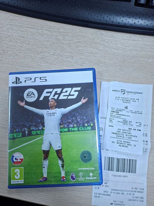 CD FC 25 pentru PlayStation 5 - ca si nou, fara zgarietura