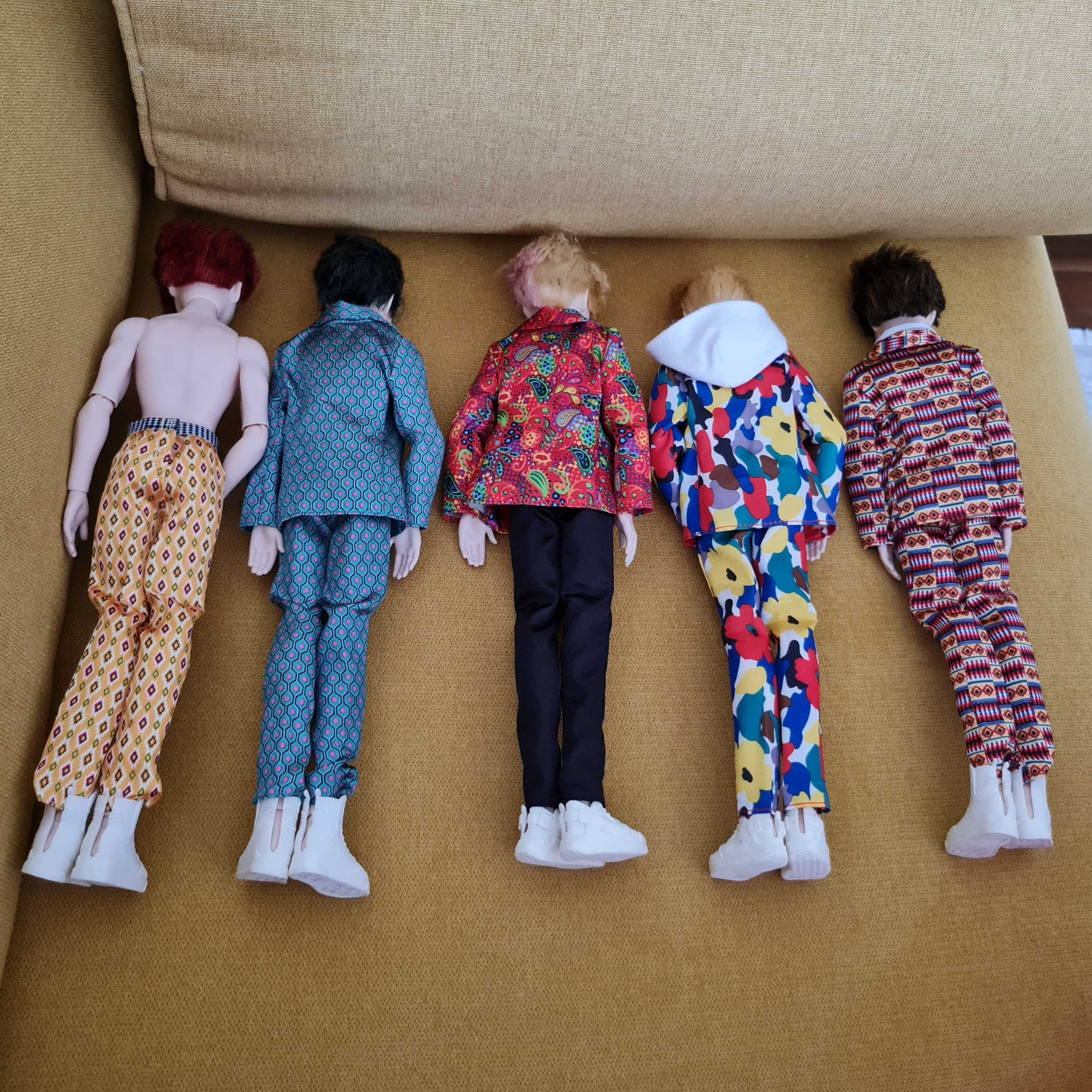 Кукли на корейската група BTS ВТС