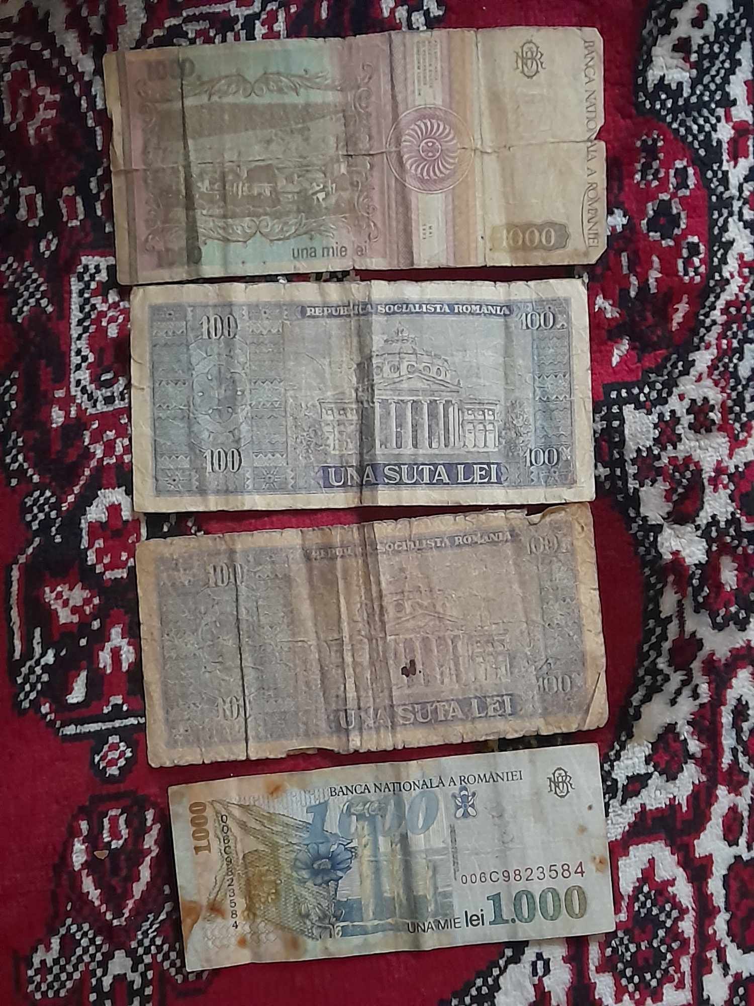 Cînd bancnote vechi românești preț negociabil