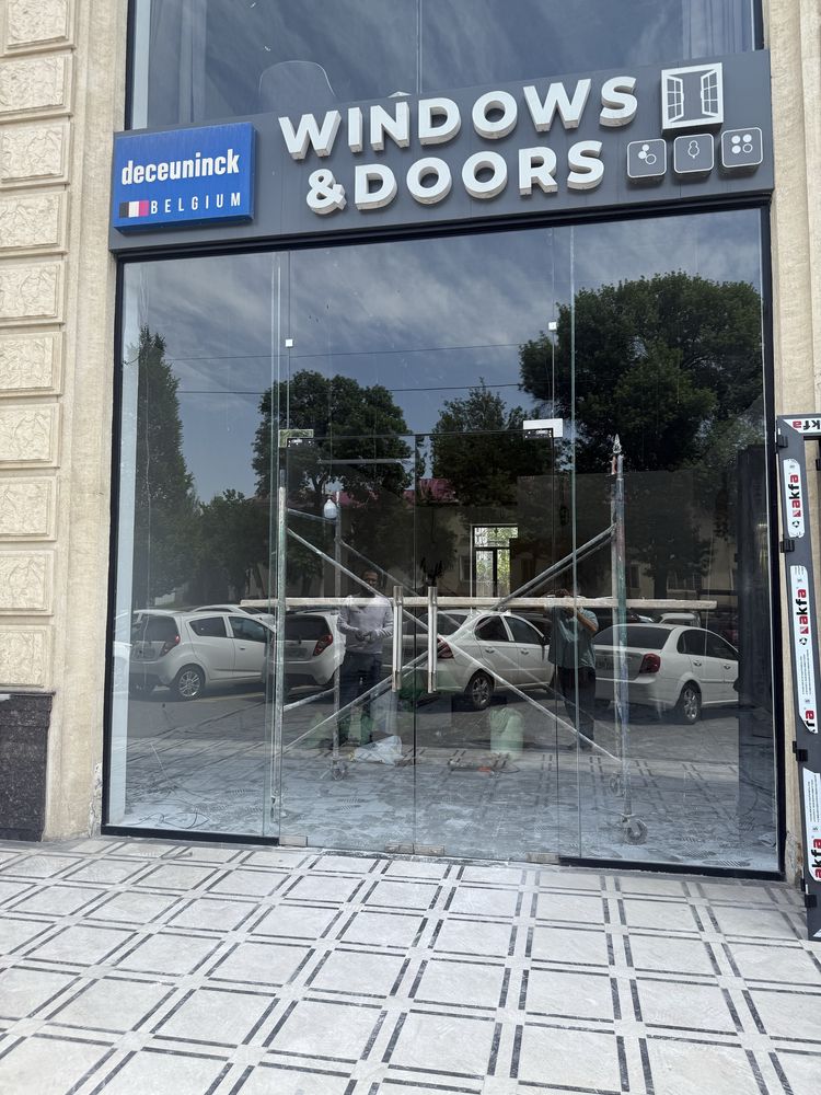 Витраж Akfa коленный стекло