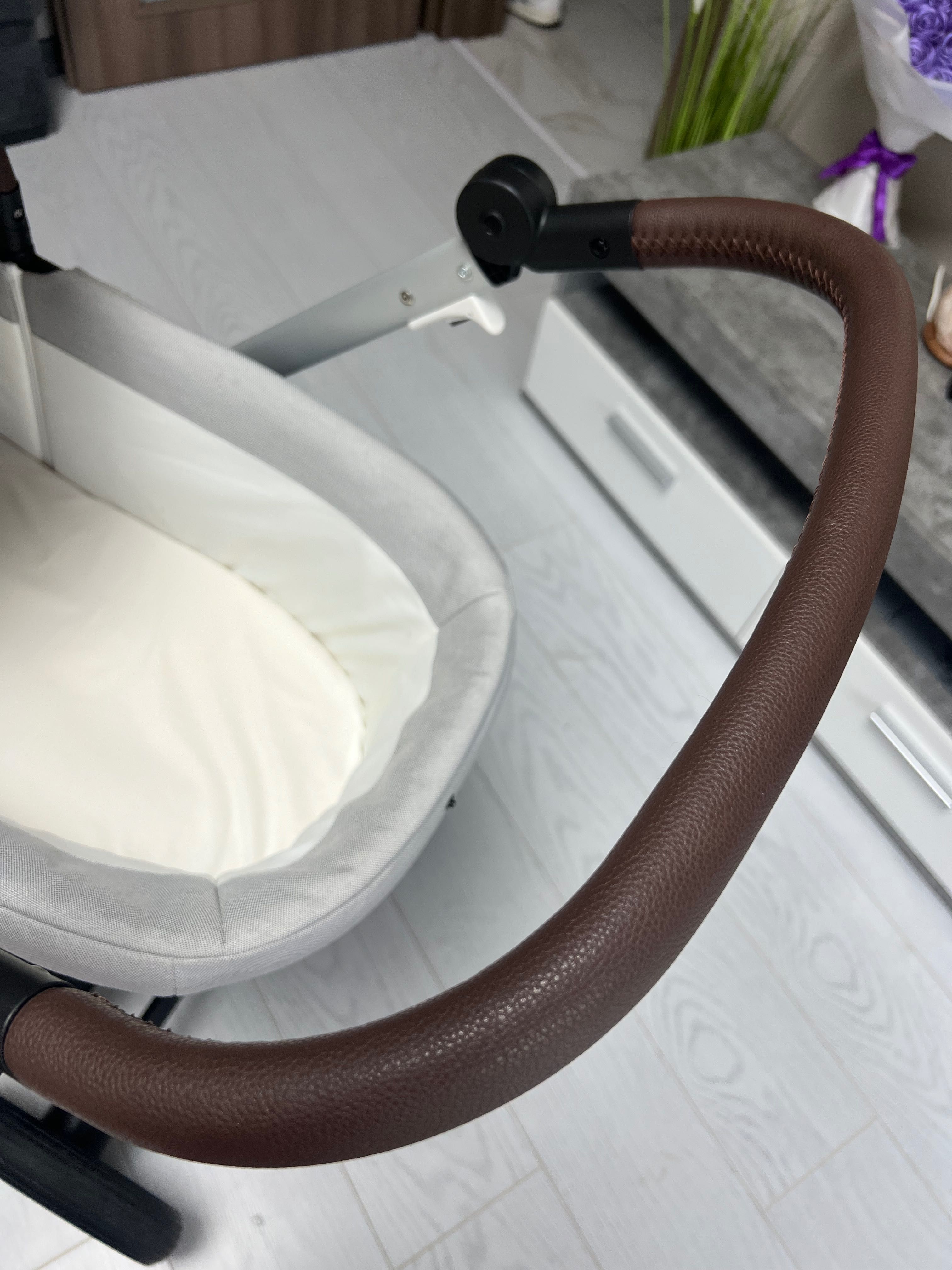 Cybex EOS LUX SLV LAVA GREY трансформираща се детска количка 2 в 1