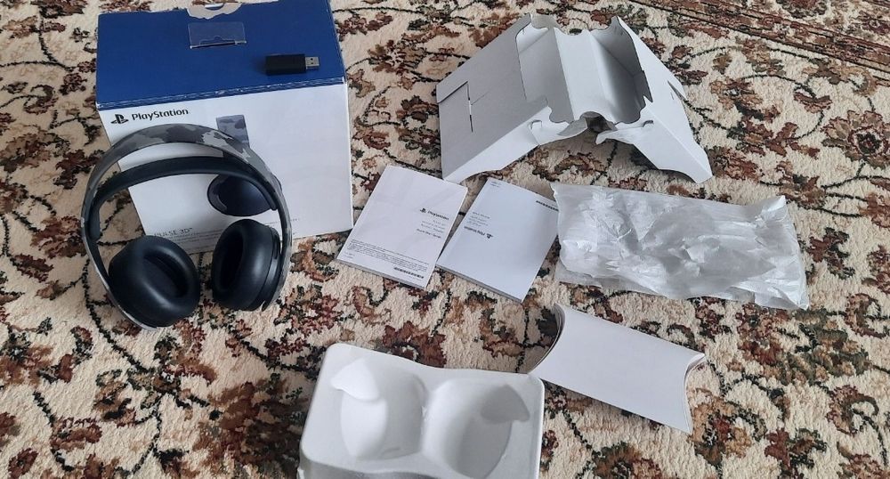 Беспроводные наушники PS5, PS4