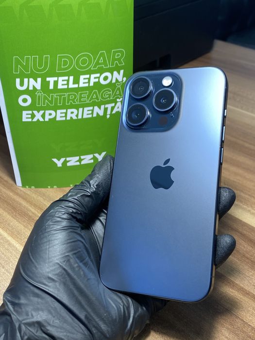 iPhone 15 Pro / 128 GB / Sănătate baterie 91% / Ca nou
