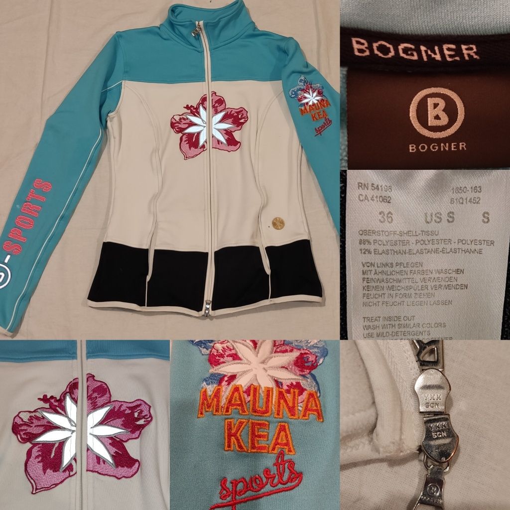 Bluza Bogner Sports mărime 38/M polar jacheta ski schi snowboard munte