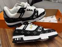 Adidasi Louis Vitton Black&White