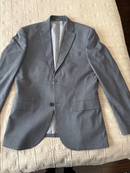 Sacou gri H&M slim fit