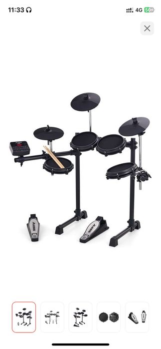 Барабаны Alesis в хорошем состояний есть ньюансы