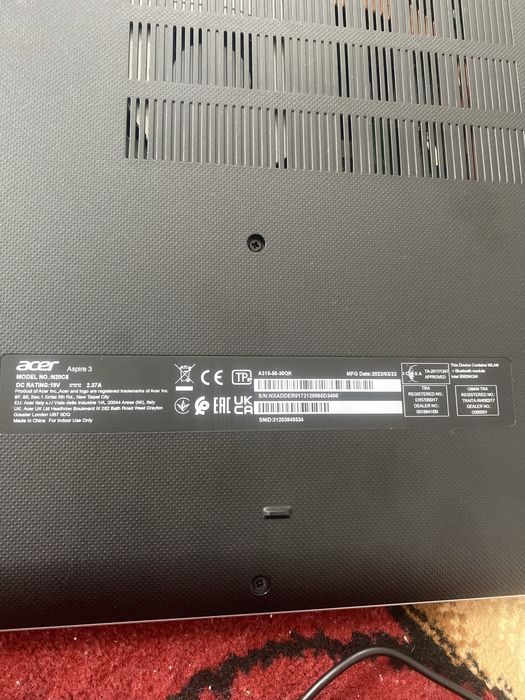 Ноутбук acer сатылады.Жағдайы жақсы