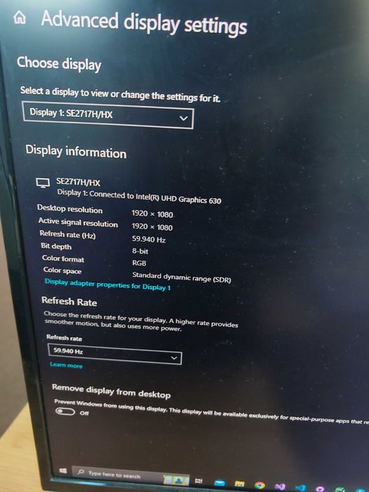 Vand 4 x Monitor LED 27 Dell SE2717H Full HD IPS FreeSync 75Hz