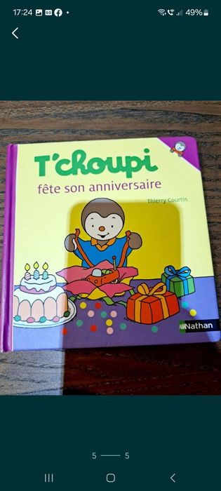 Carti copii in limba franceza T'choupi