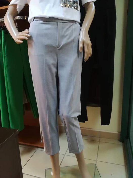 Pantaloni office, colanți piele