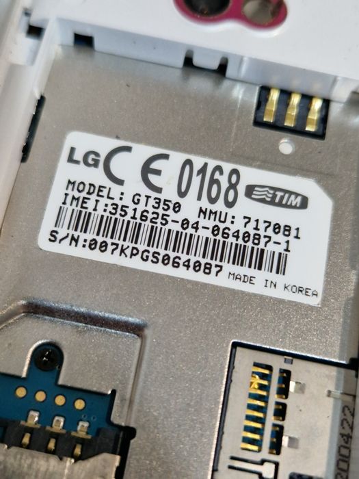 Telefon Lg cu tastatura laterala GT 350