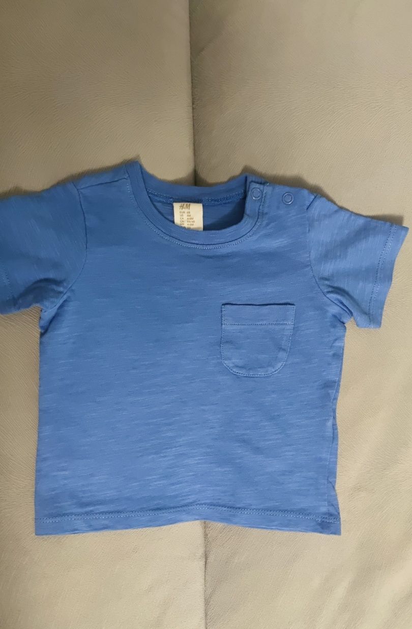 Tricouri cu și fără imprimeu H&M, mărimea 68-74