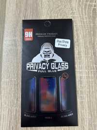 9H Privacy стъклен протектор за Iphone 15 ProMax