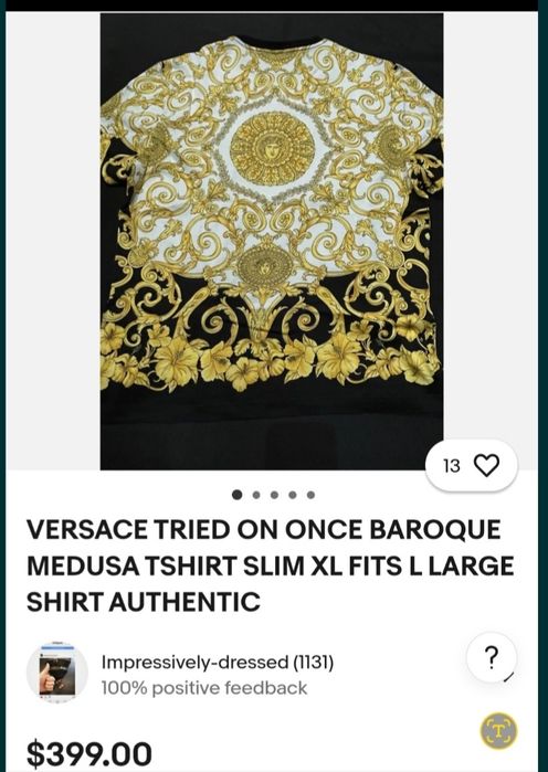 Versace оргинална блуза