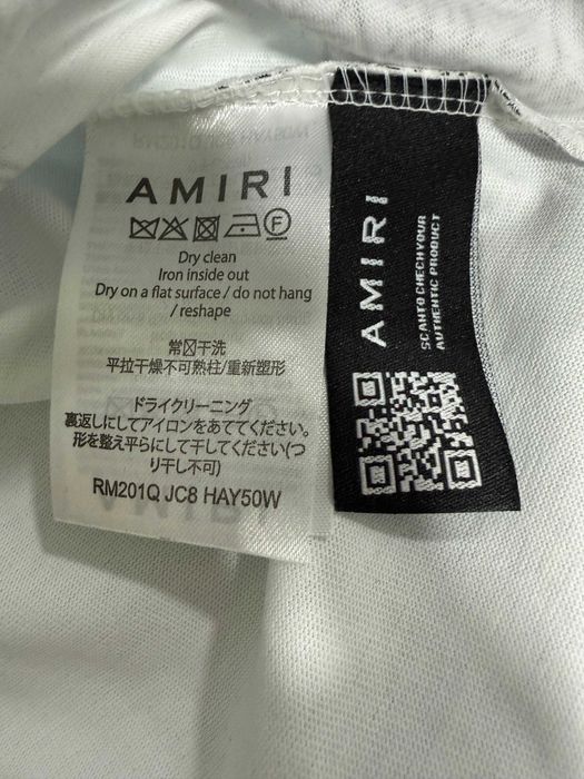 Tricou Amiri White