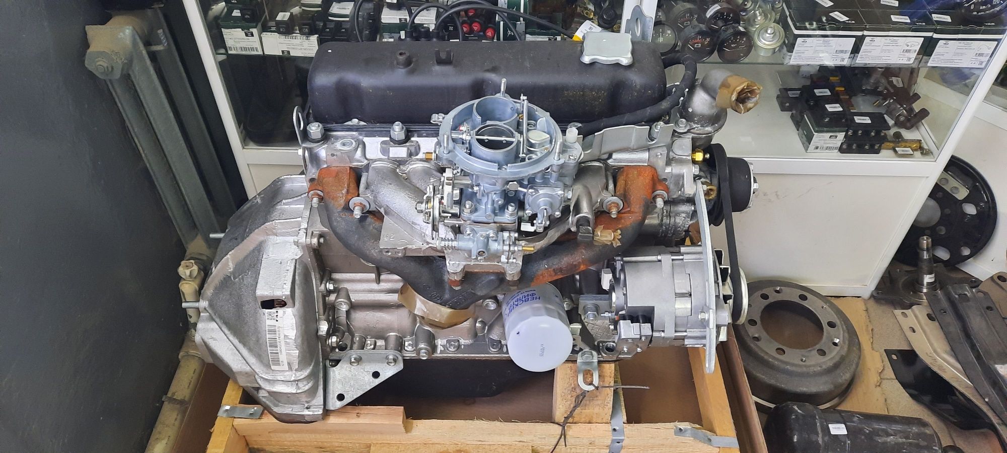 Двигатель УАЗ 100 карбюратор УМЗ-4218