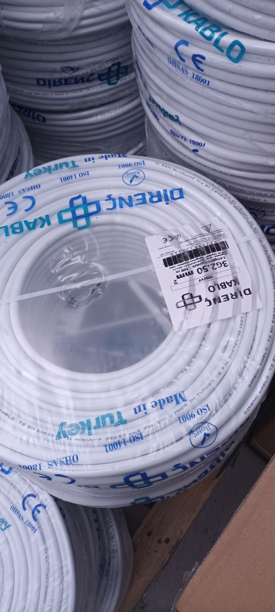 Cablu electric CUPRU MYYM(H05VV-F) rola 100m