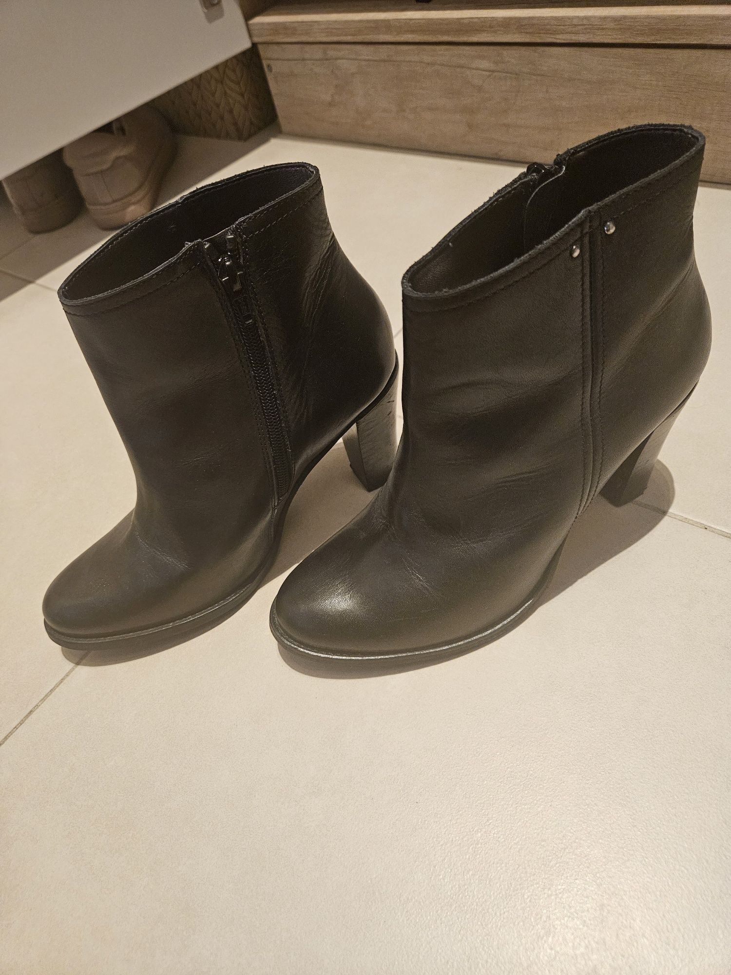 Botine piele Thurley