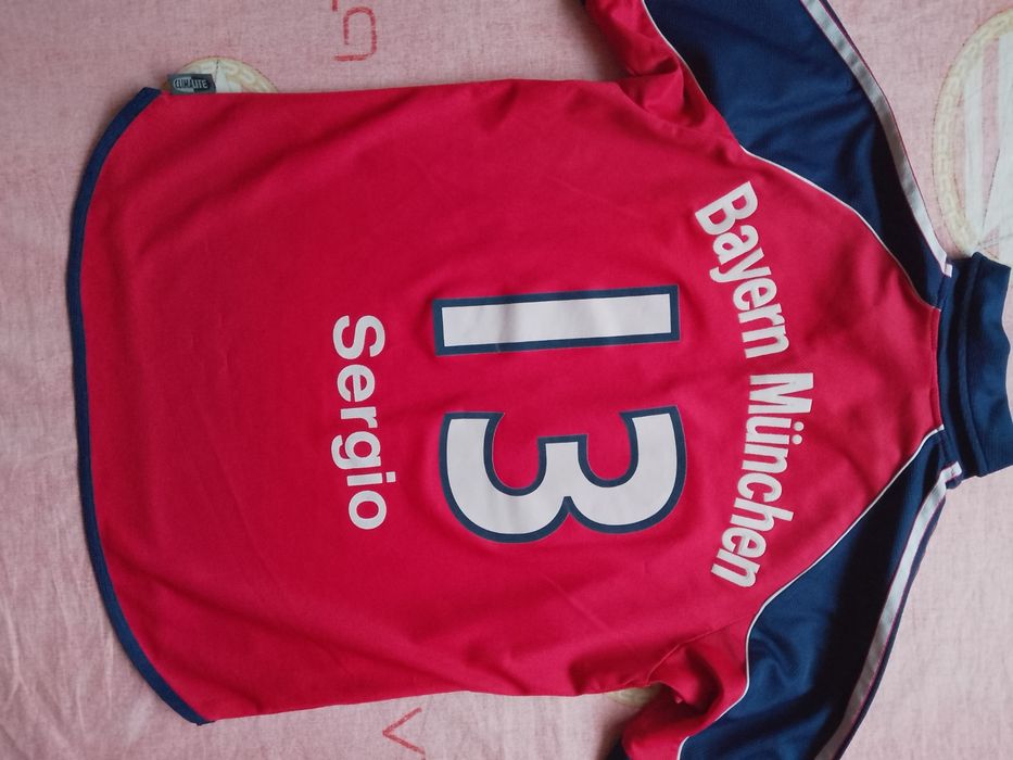 Tricou Fotbal Vintage Bayern Munchen #13 Paolo Sergiu