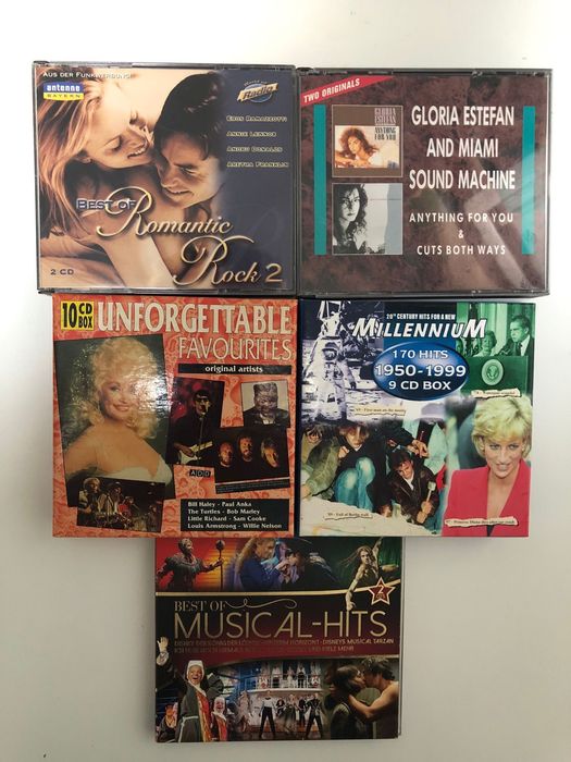 CD-uri diverse genuri muzicale