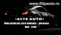 Inmatriculari auto ROMANIA / BULGARIA