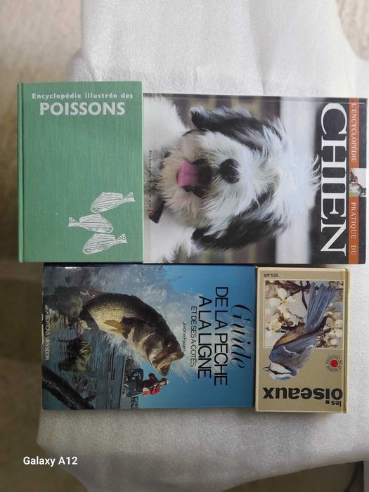 Enciclopedii despre animale de casa si salbatice, limba franceza