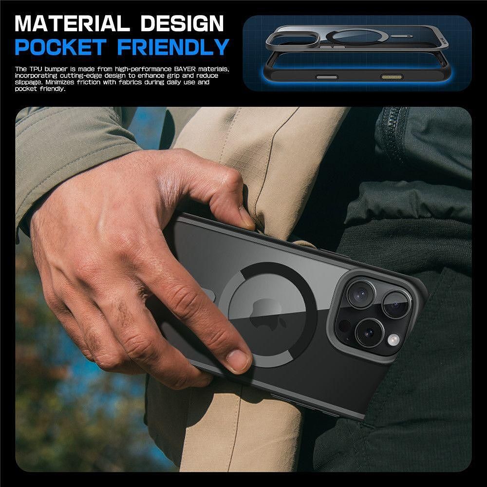 Кейс supcase ub mag magsafe за iphone 16 pro max - черен