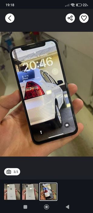 Iphone x oq  64gb obmen bor