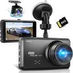 Camera auto Miden S7, fata-spate, 2.5K, 64GB, unghi 336°