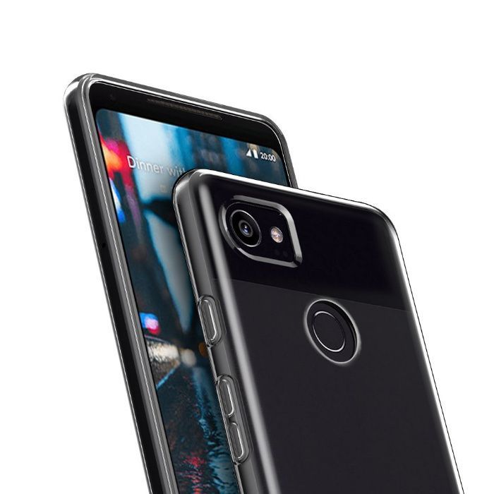 Husa silicon 0.3mm cu protectie la camera pt. Google Pixel 3XL