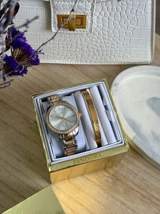 2в1 PANDORA  (часы-браслет)