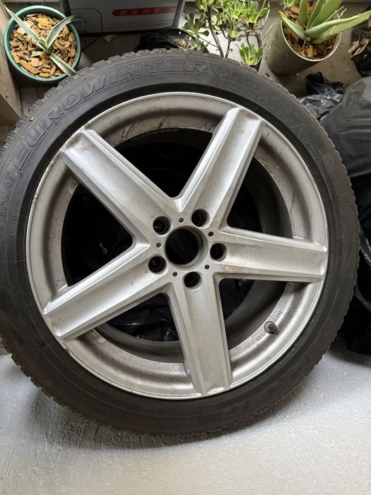 Jante + cauciucuri  runflat M+S 245/45/R18