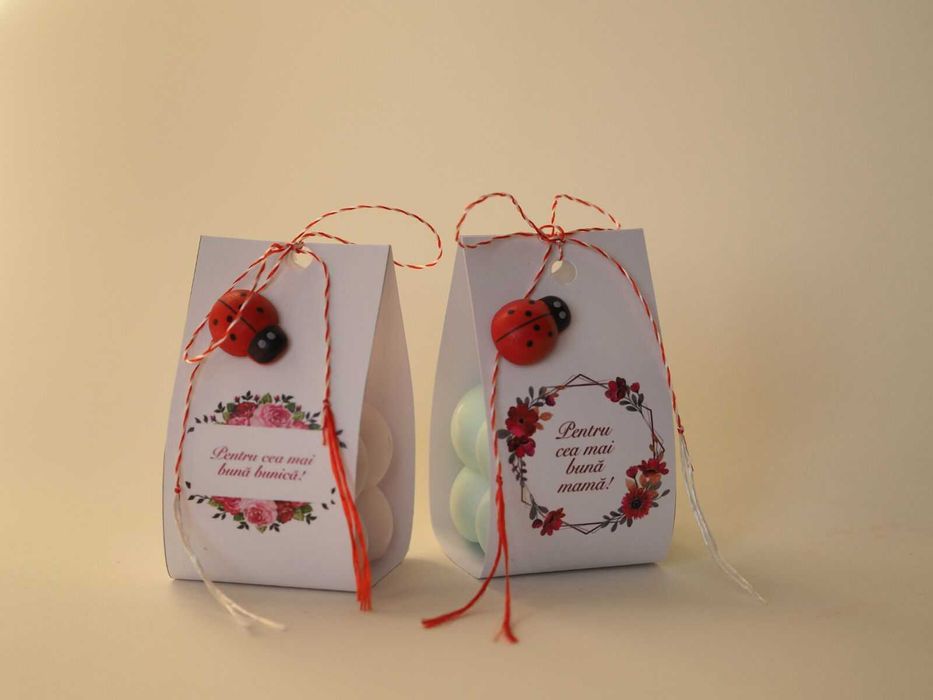 Mărțișoare cu lumânare parfumată