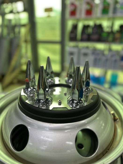 Хром пики на гайки газель