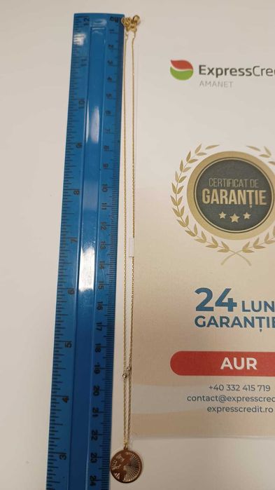 (Ag24) Lant aur 14K 3.06gr B44564.2- Garantie 2 ani!