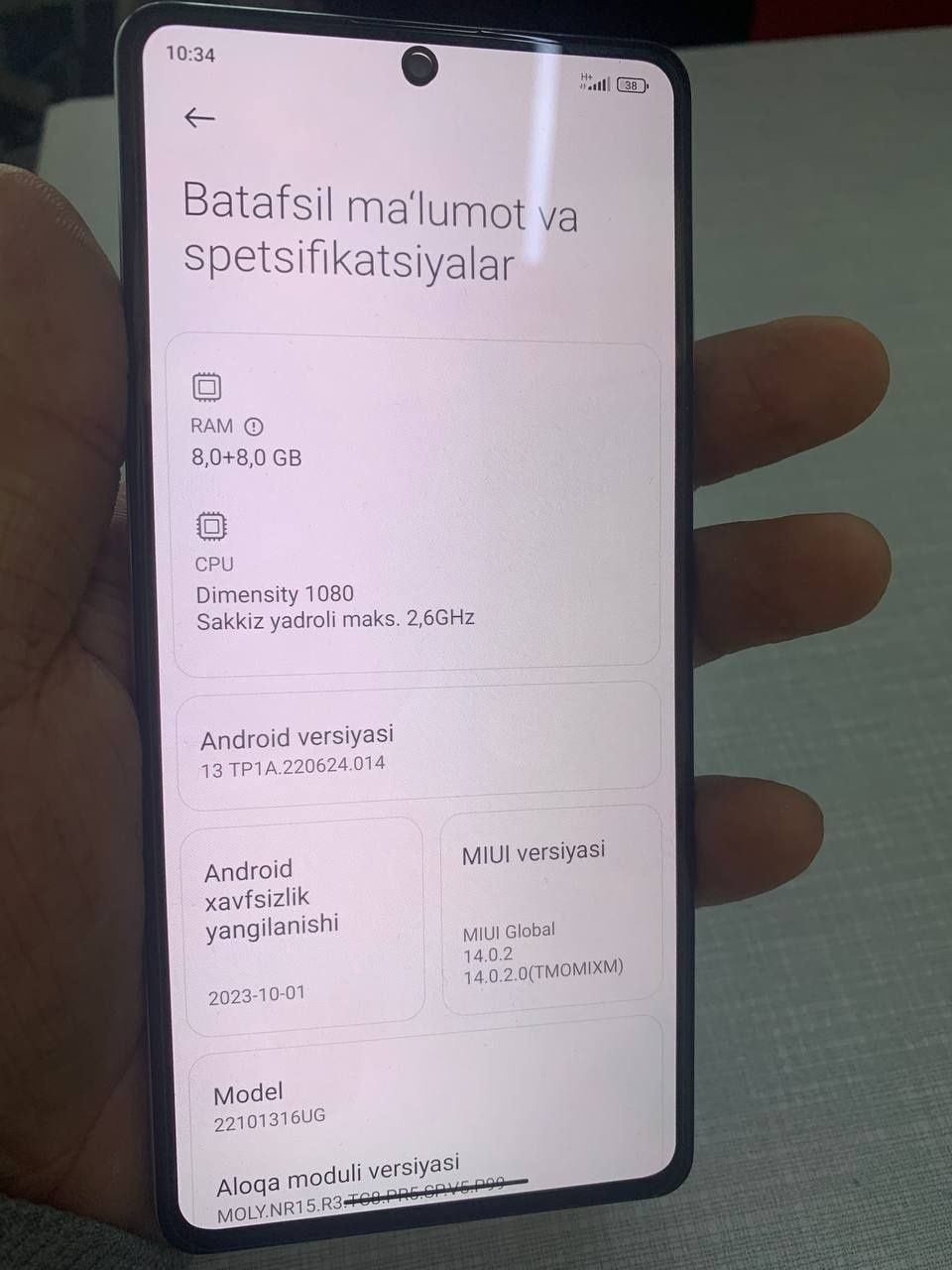 Xiomi Redmi 12 pro+ 5g