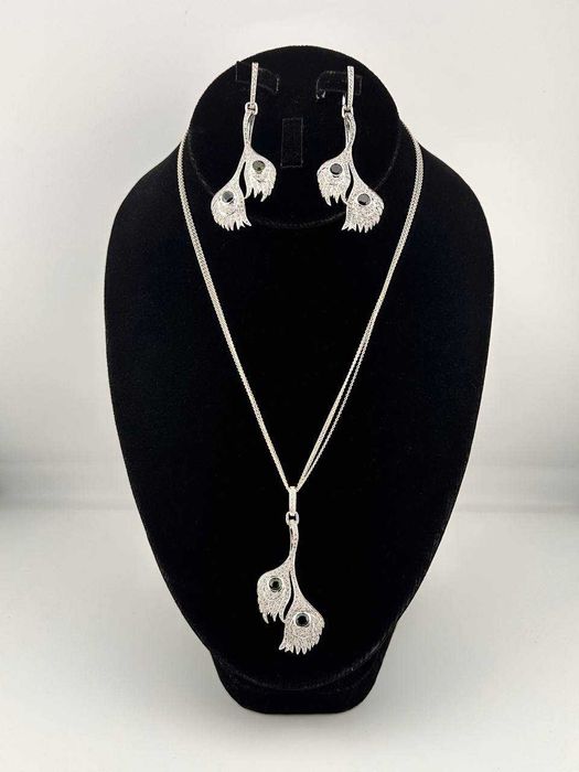 Комплект Серьги и колье