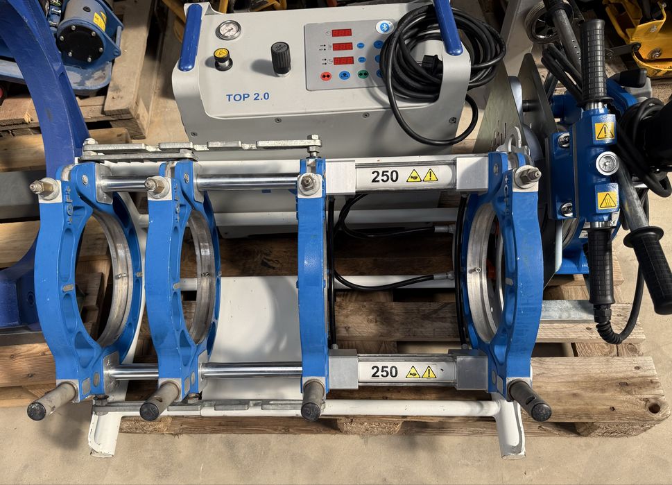 Aparat de sudura cap la cap Georg Fischer 250 mm, centralina top 2.0