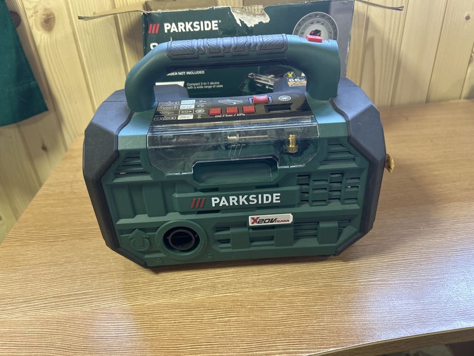Акумулаторен компресор parkside